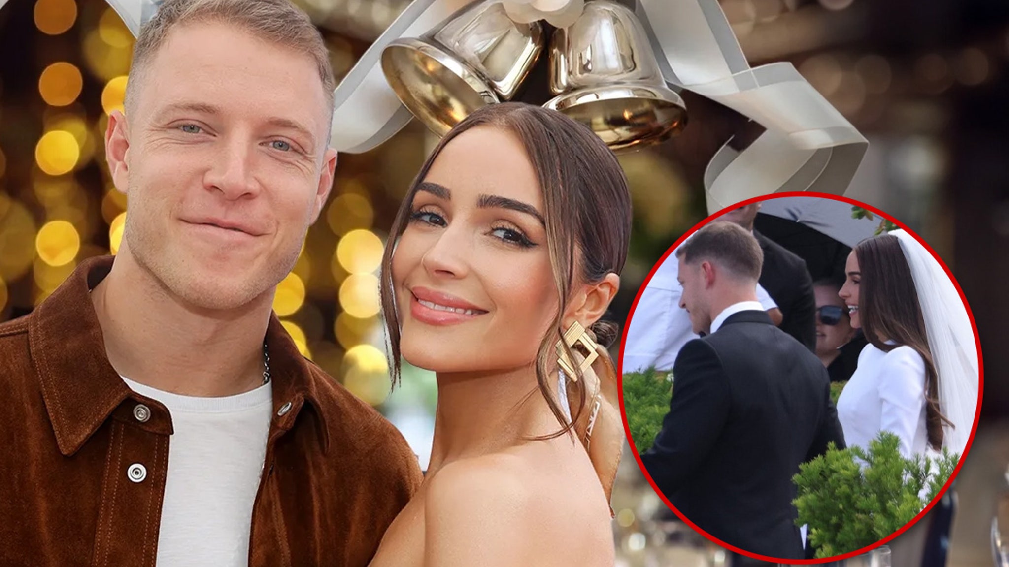 NFL Superstar Christian McCaffrey, Model Olivia Culpo Get Married In ...