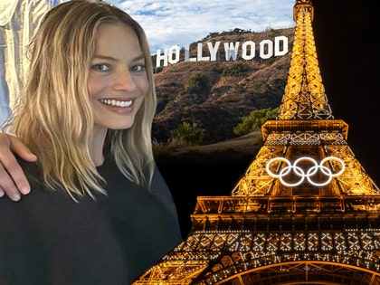 margot robbie paris celebs olympics