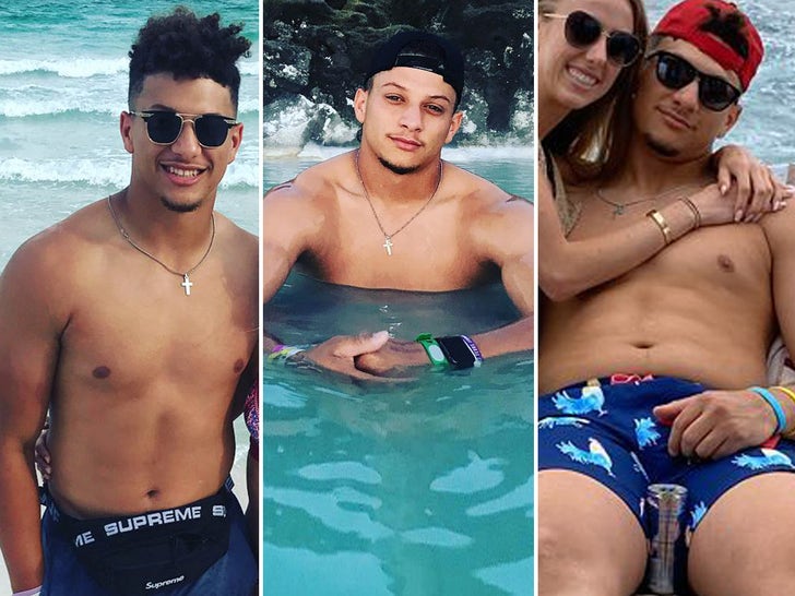 Patrick Mahomes Shirtless Shots