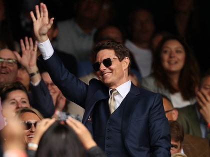 tom cruise at Wimbledon