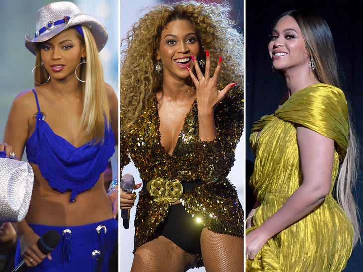 Beyonce Through The Years