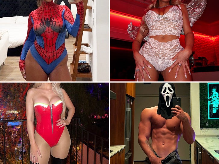 Stars In Sexy Halloween Costumes 2024 -- Guess Who!