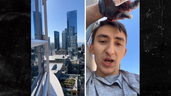 Urban Climber Scales 60-Floor Tower In San Francisco In Death-Defying Stunt