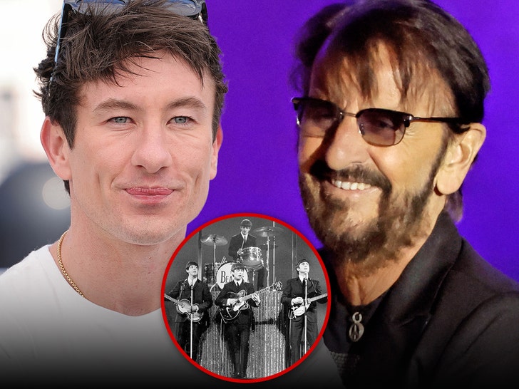 the beatles and Barry Keoghan ringo starr getty 1