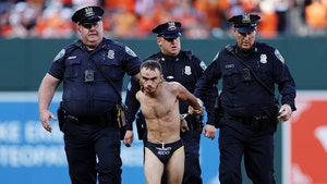 Baltimore Orioles Texas Rangers streaker