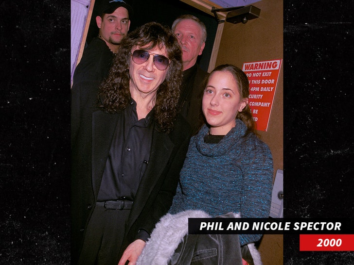 Phil Spector and daughter 2000 getty 2