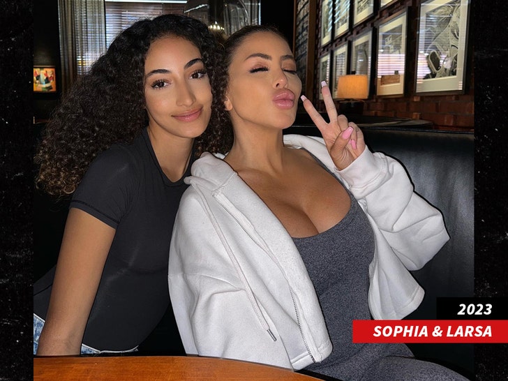 larsa and sophia pippen insta