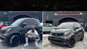 0806 deion sanders and chad ochocinco smart car