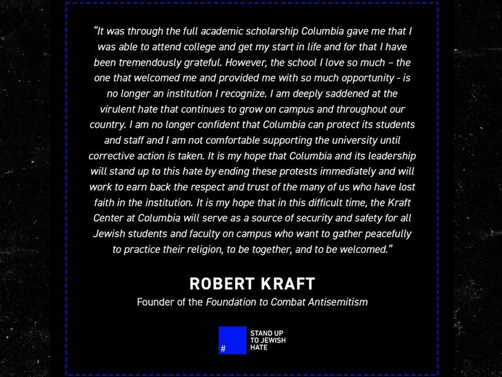 robert kraft message