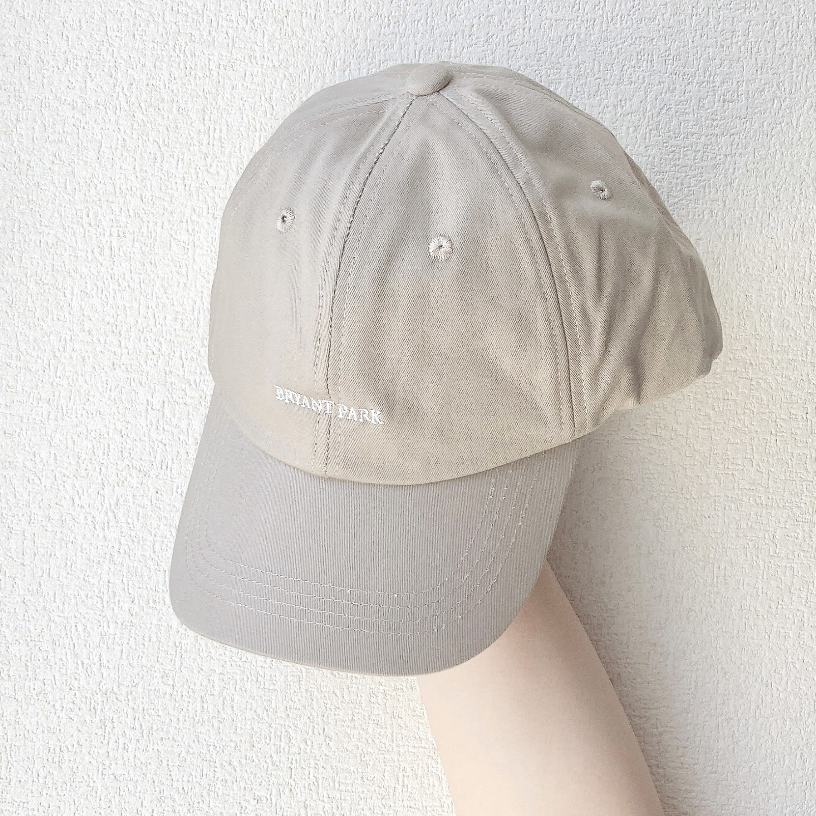 GLOBAL WORK（グローバルワーク）のオススメのキャップ「UNISEX／UVカット刺繍CAP」