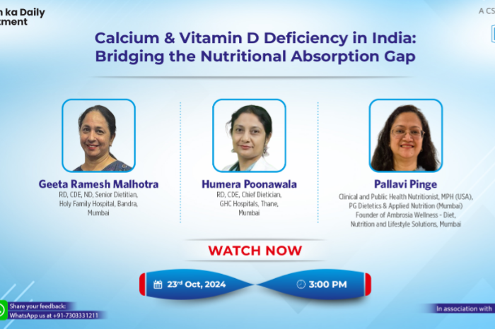 Calcium & Vitamin D Deficiency in India: Bridging the Nutritional Absorption Gap