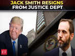 Trump prosecutor Jack Smith resigns from Justice Dept; Prez-elect claims DOJ fired special counsel