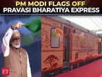 PM Modi flags off Pravasi Bharatiya Express; says 'democracy ingrained in our lives'