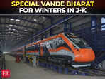 Railways unveils Vande Bharat, specially designed for winters in J-K with advanced heating systems