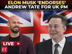 LIVE | Musk backs Andrew Tate’s UK PM bid as alleged human trafficker calls himself ‘unofficial PM’