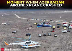 Azerbaijan Airlines plane crashes in Kazakhstan, 42 feared dead; eyewitness video shows crash moment