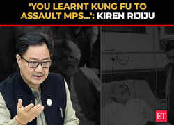 'You learnt Kung Fu to assault MPs...', BJP's Kiren Rijiju blasts Rahul Gandhi