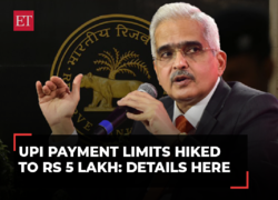 RBI MPC meet | UPI payment limits hiked to Rs 5 lakh for these transactions: Details here