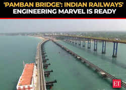 'Pamban Bridge', India’s first vertical lift sea bridge is ready in Rameshwaram