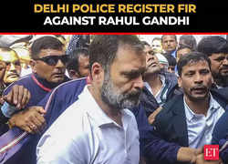 Parliament scuffle: Delhi Police register FIR against Rahul Gandhi after BJP leaders injured