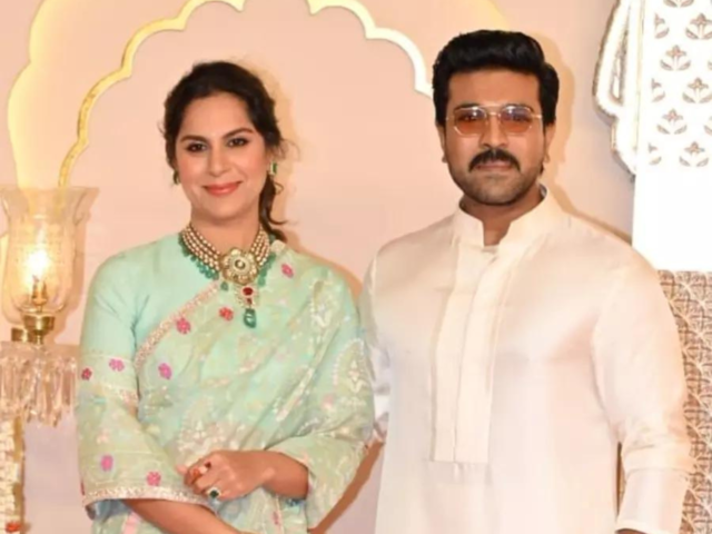 Ram Charan and Upasana Kamineni’s Stylish Entry