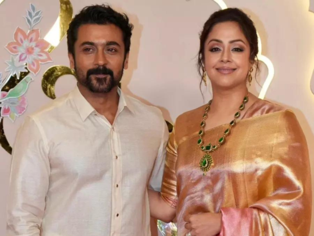 Surya and Jyotika’s Coordinated Look