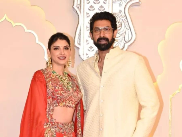 Rana Daggubati and Miheeka Bajaj’s Glamorous Appearance