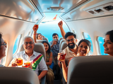 Surat-Bangkok flight runs out of liquor: When you're 30,000 feet up in the clouds, the rules stay grounded