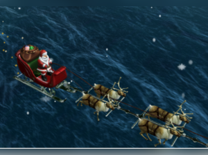 Santa’s sleigh