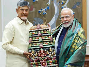 Andhra Pradesh CM Chandrababu Naidu meets PM Narendra Modi, seeks special financial assistance for state