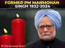 Former Prime Minister Manmohan Singh and hero of India's economic liberalisation, passes away at 92