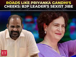 'Roads like Priyanka Gandhi's cheeks': BJP Ramesh Bidhuri sexist jibe, Cong and AAP hits back