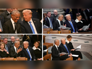 Trump-Obama spotted 'chatting' at Carter funeral, is something cooking that we don't know about?