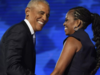 Barack and Michelle Obama's awkward pic sparks rumours online that the pair's marriage is one thin ice and are potentially headed for a divorce:Image