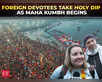 'I love India': Foreign devotees flock to Maha Kumbh:Image