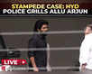 HYD Police questions Pushpa 2 star Allu Arjun:Image