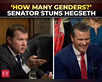 Sen. Sheehy’s question leaves Pete Hegseth stumped:Image