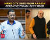 Kejriwal is not only 'Aapda' for Delhi but also for AAP: Shah:Image