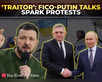 Slovakia PM faces backlash after meeting Putin, Zelenskyy criticises:Image