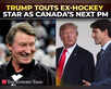 Trump touts Wayne Gretzky as next Canadian PM:Image