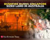 Australia's bushfire burns area the ‘size of Singapore’:Image