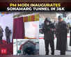 PM Modi inaugurates & inspects Z-Morh tunnel in Sonamarg:Image