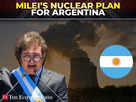 Argentina's President Milei unveils AI-powered nuclear strategy:Image