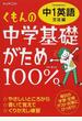 くもんの中学基礎がため１００％中１英語　文法編　改訂新版 学習指導要領対応