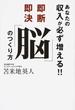 あなたの収入が必ず増える！！即断即決「脳」のつくり方