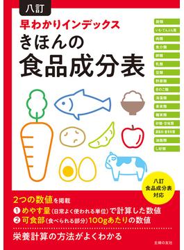 八訂　早わかりインデックス　きほんの食品成分表