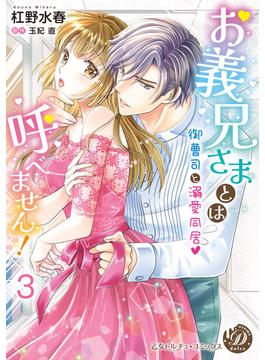 お義兄さまとは呼べません！～御曹司と溺愛同居～【分冊版】3(乙女ドルチェ・コミックス)