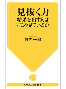 見抜く力　結果を出す人はどこを見ているか(KAWADE夢新書)