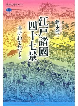 江戸諸國四十七景 名所絵を旅する(講談社選書メチエ)