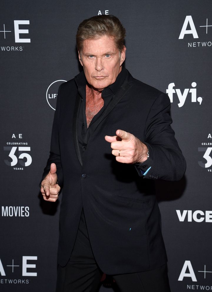 David Hasselhoff in 2019.